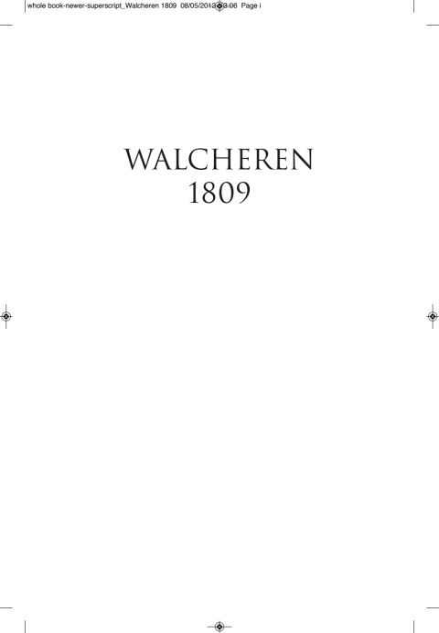 Cover image for book Walcheren 1809
