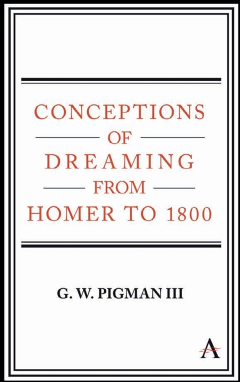 Cover image for book Conceptions of Dreaming from Homer to 1800