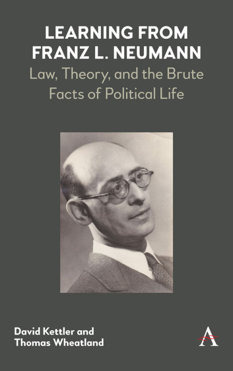 Cover image for book Learning from Franz L. Neumann