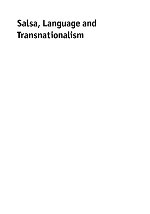 Cover image for book Salsa, Language and Transnationalism