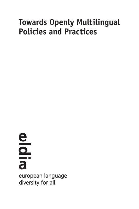 Cover image for book Towards Openly Multilingual Policies and Practices