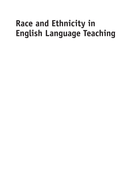 Cover image for book Race and Ethnicity in English Language Teaching