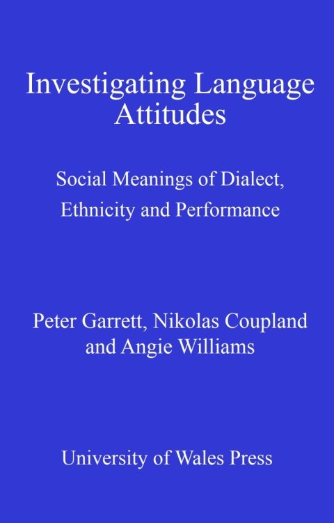 Cover image for book Investigating Language Attitudes