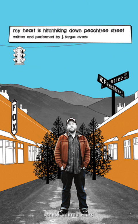 Cover image for book my heart is hitchhiking down peachtree street