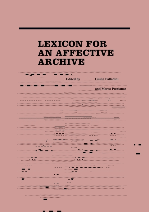 Cover image for book Lexicon for an Affective Archive