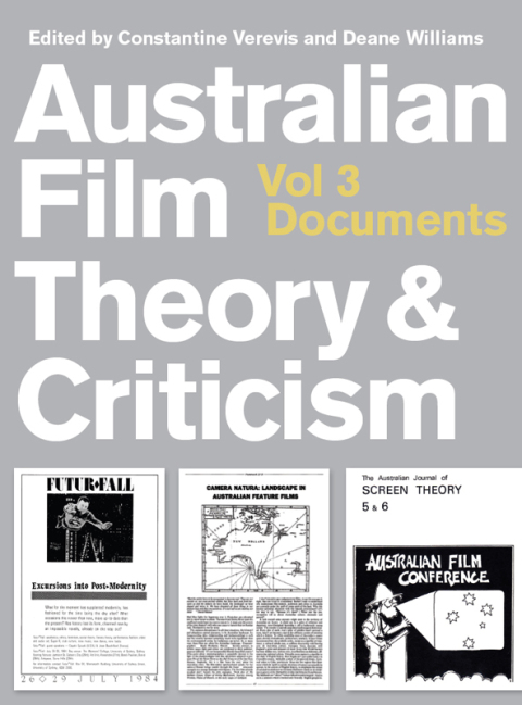 Australian Film Theory and Criticism 