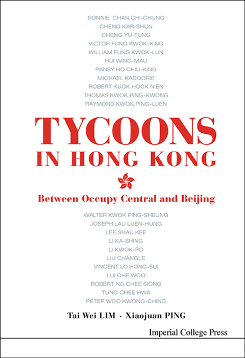 Cover image for book Tycoons in Hong Kong: Between Occupy Central and Beijing