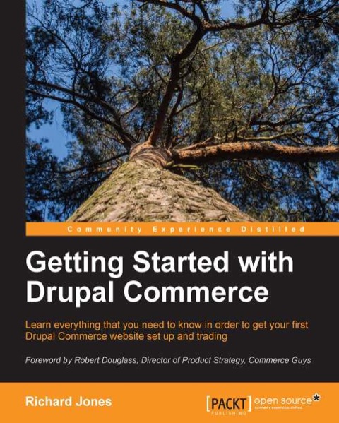 Cover image for book Getting Started with Drupal Commerce