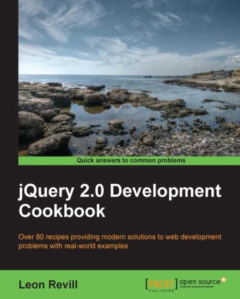 Cover image for book jQuery 2.0 Development Cookbook