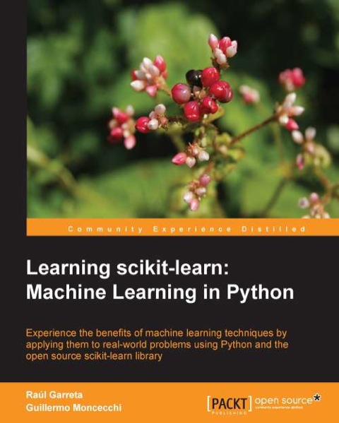 Cover image for book Learning scikit-learn: Machine Learning in Python