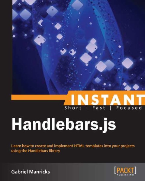 Cover image for book Instant Handlebars.js