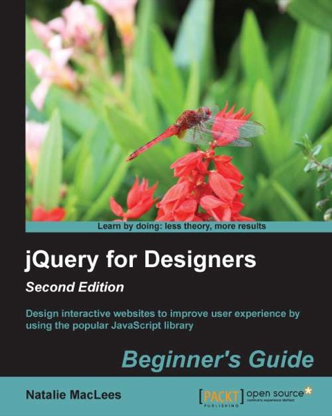 Cover image for book jQuery for Designers Beginner's Guide Second Edition