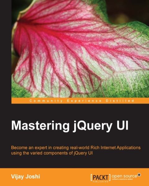 Cover image for book Mastering jQuery UI