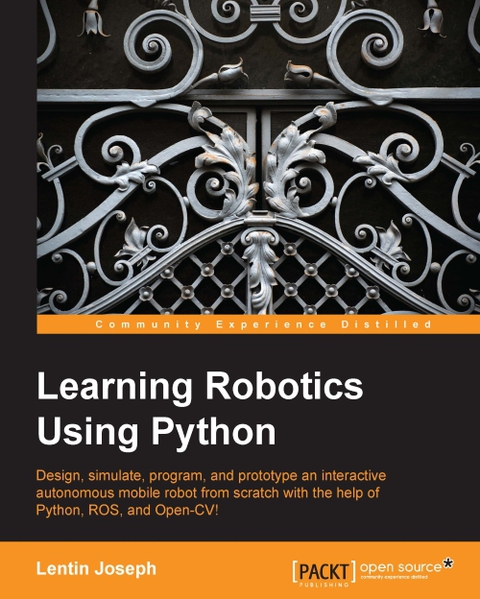 Cover image for book Learning Robotics using Python