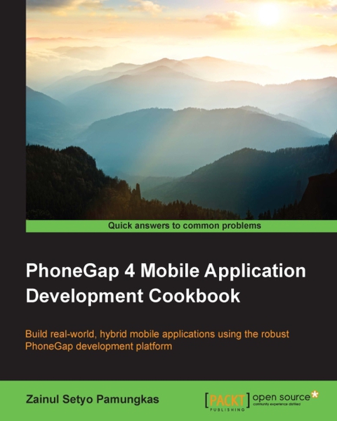 Cover image for book PhoneGap 4 Mobile Application Development Cookbook