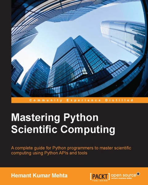 Cover image for book Mastering Python Scientific Computing