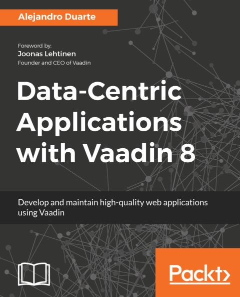 Cover image for book Data-Centric Applications with Vaadin 8
