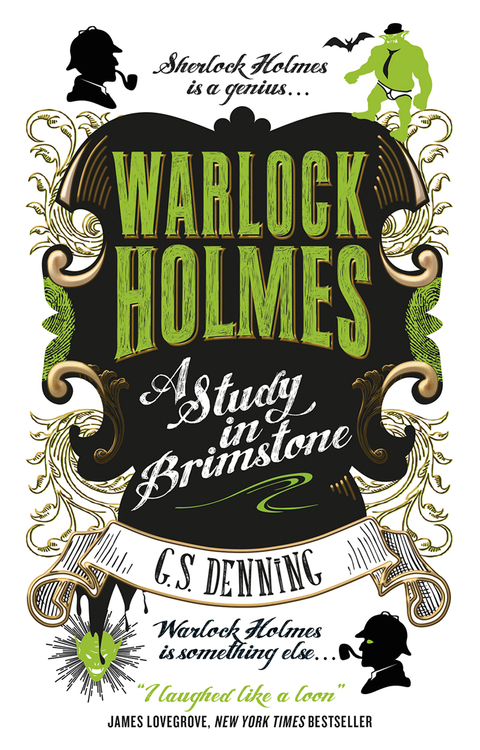 Cover image for book Warlock Holmes - A Study in Brimstone