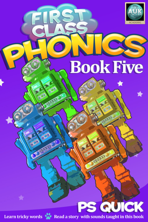 Cover image for book First Class Phonics - Book 5