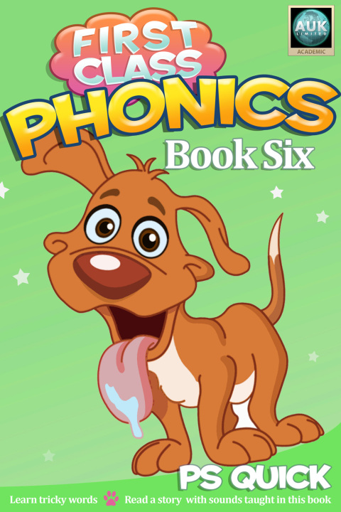Cover image for book First Class Phonics - Book 6