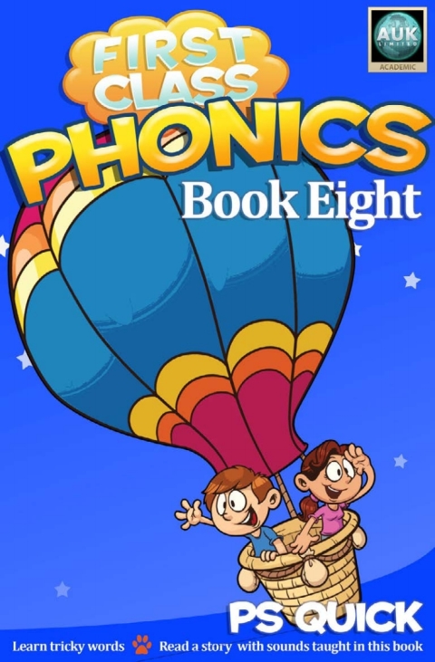 Cover image for book First Class Phonics - Book 8