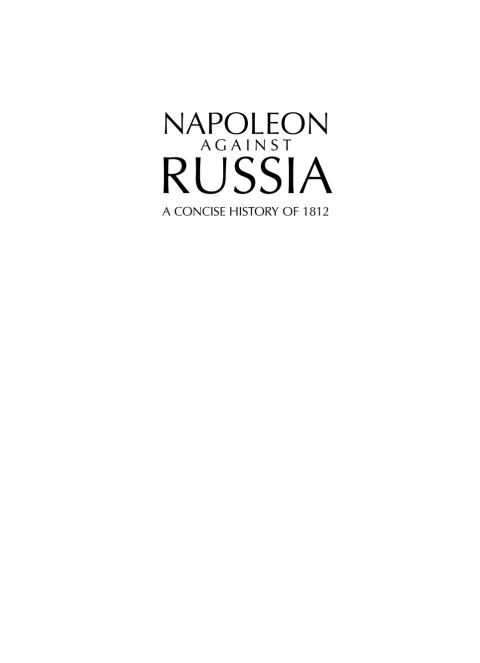 Cover image for book Napoleon Against Russia