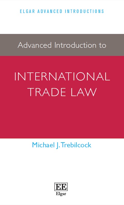 Cover image for book Advanced Introduction to International Trade Law