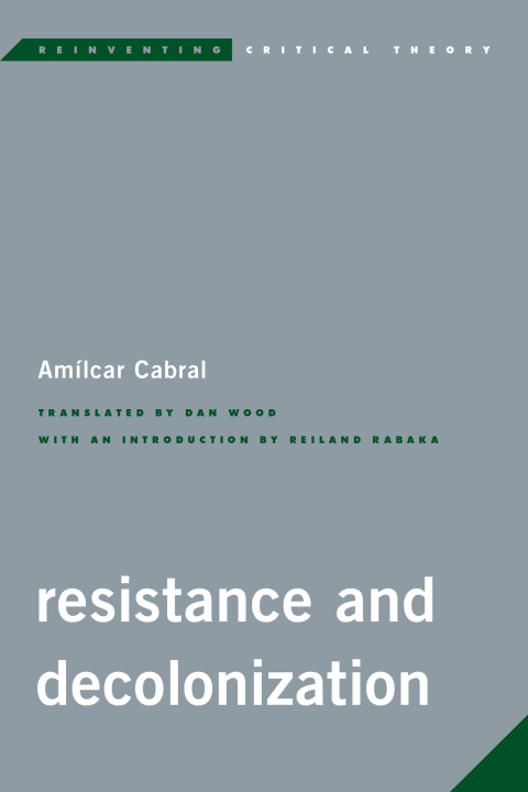 Cover image for book Resistance and Decolonization