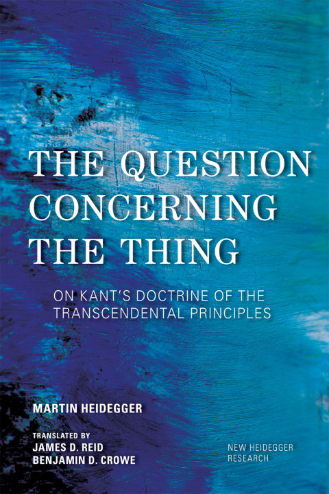 Cover image for book The Question Concerning the Thing