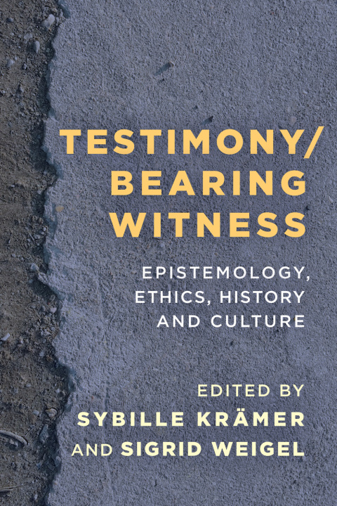 Cover image for book Testimony/Bearing Witness