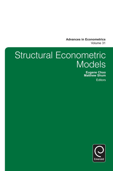 Cover image for book Structural Econometric Models