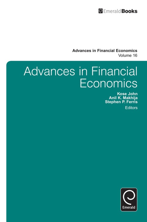 Cover image for book Advances in Financial Economics
