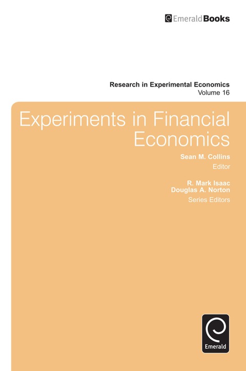 Cover image for book Experiments in Financial Economics