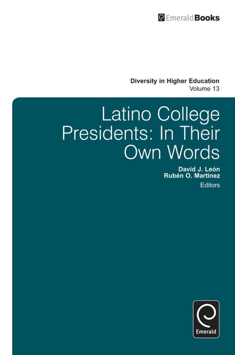 Cover image for book Latino College Presidents