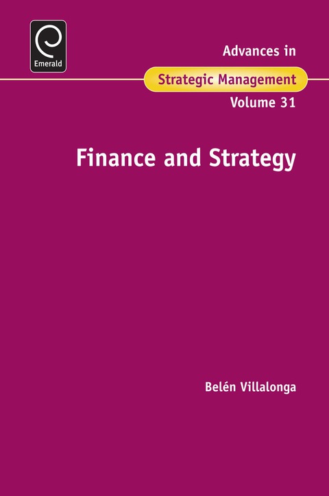 Cover image for book Finance and Strategy
