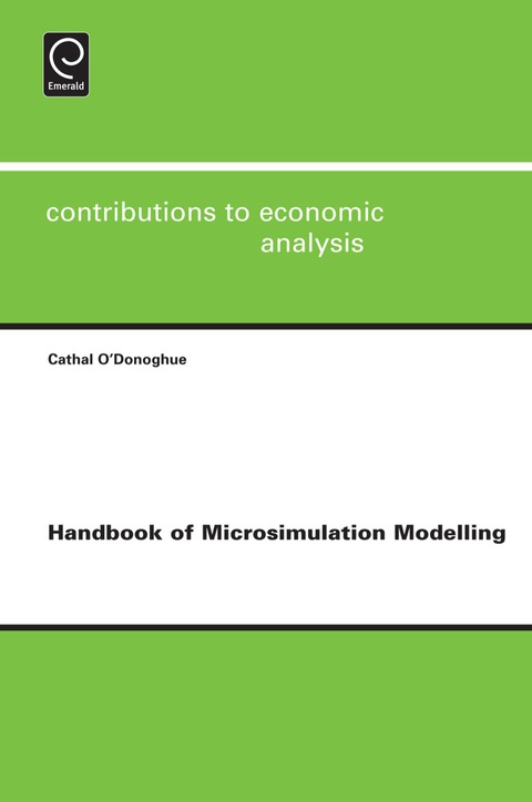 Cover image for book Handbook of Microsimulation Modelling