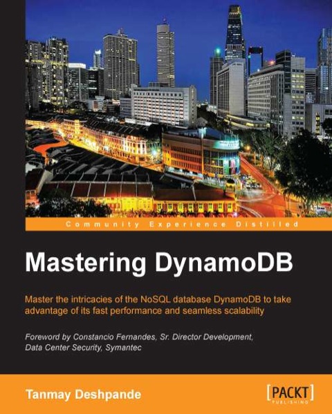 Cover image for book Mastering DynamoDB