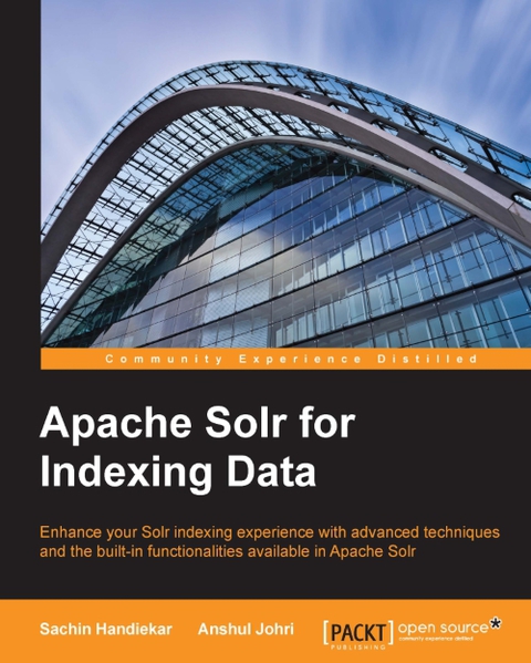 Cover image for book Apache Solr for Indexing Data
