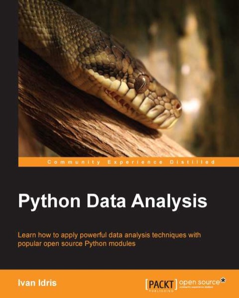 Cover image for book Python Data Analysis
