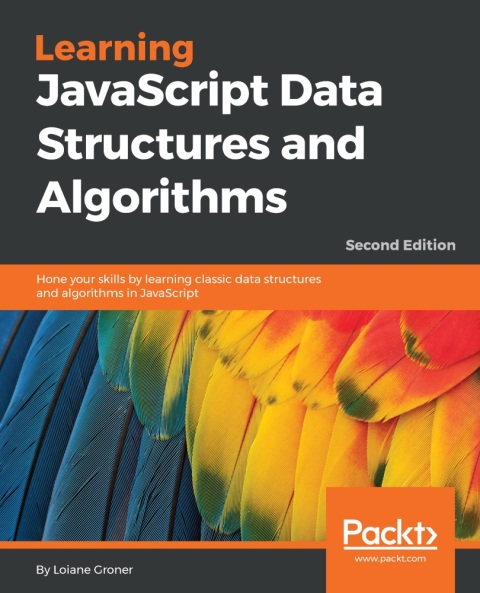 Cover image for book Learning JavaScript Data Structures and Algorithms - Second Edition