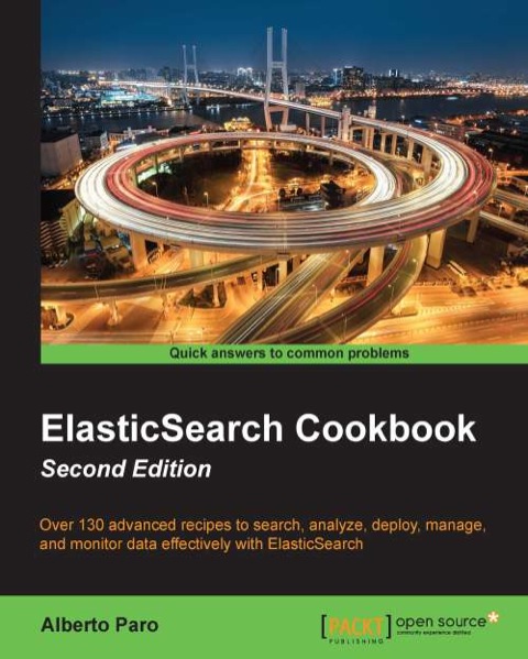 Cover image for book ElasticSearch Cookbook - Second Edition