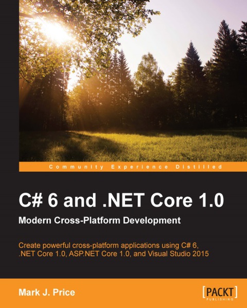 Cover image for book C# 6 and .NET Core 1.0