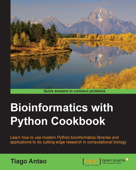 Cover image for book Bioinformatics with Python Cookbook