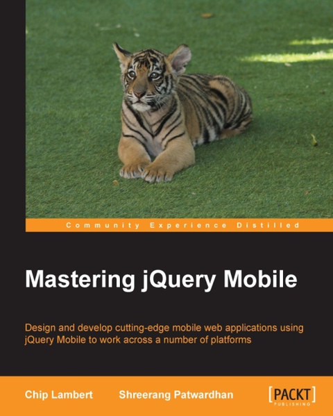 Cover image for book Mastering jQuery Mobile