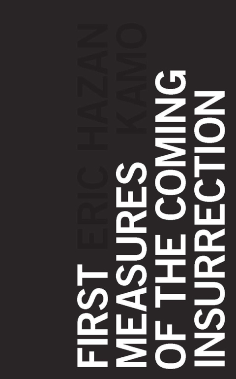 Cover image for book First Measures of the Coming Insurrection