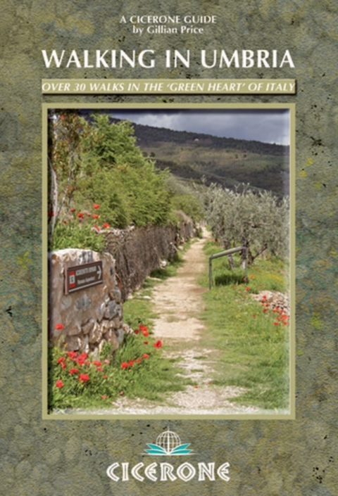 Cover image for book Walking in Umbria