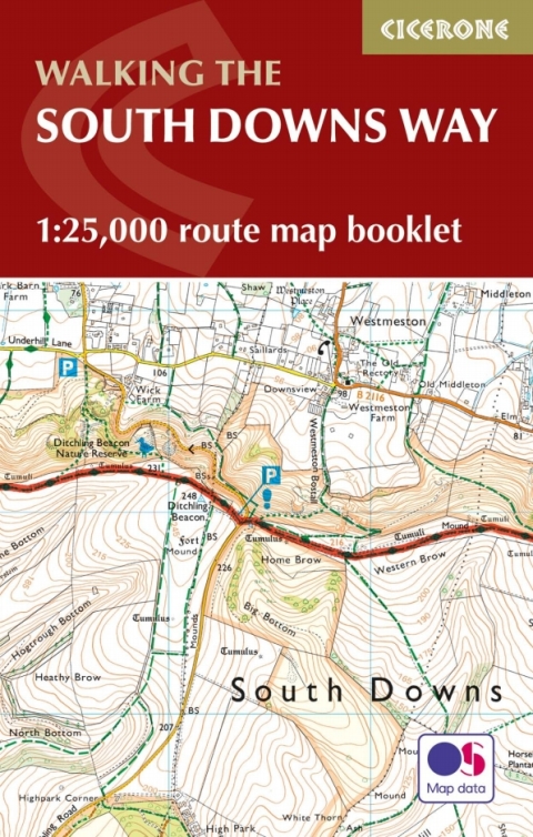 Cover image for book The South Downs Way Map Booklet