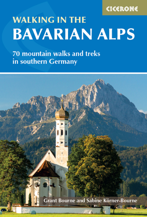 Cover image for book Walking in the Bavarian Alps