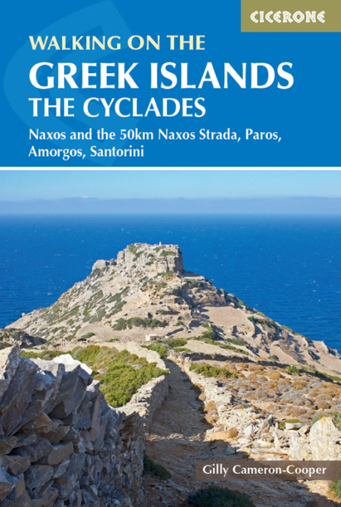 Cover image for book Walking on the Greek Islands - the Cyclades