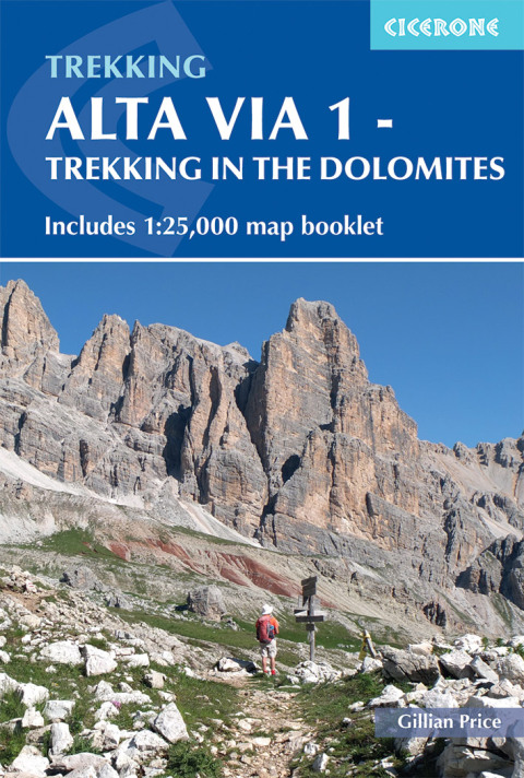 Cover image for book Alta Via 1 - Trekking in the Dolomites